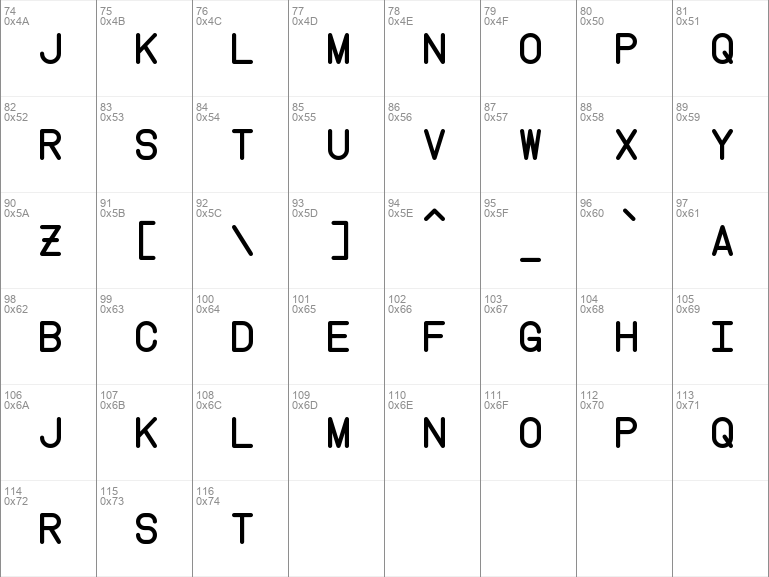 Download free Instruction Regular font dafontfree.net