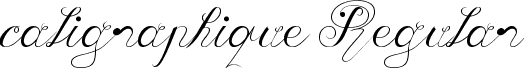 caligraphique Regular caligraphique_1_designious.ttf