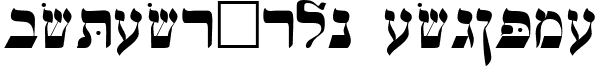 Hebrew-WSI Regular Hebrew-WSI Regular.ttf