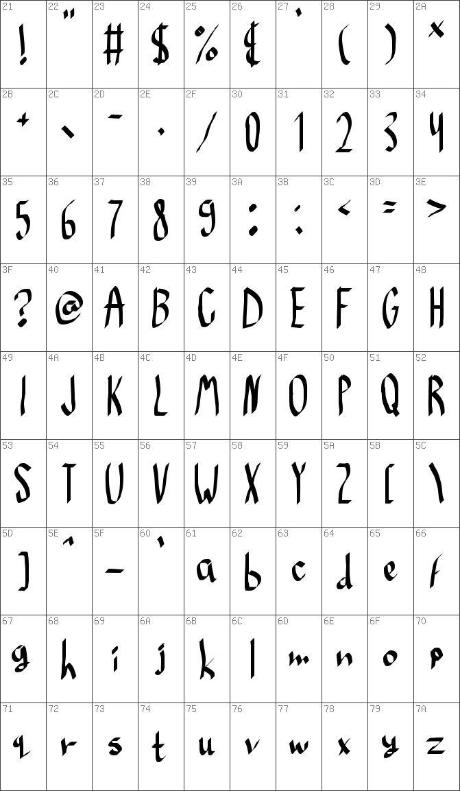 Download free Baklava Regular font | baklava.ttf