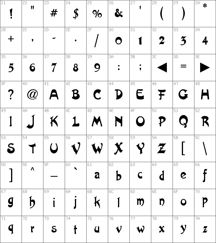 Download free HP-Artistik Regular font | HP-Artistik.ttf