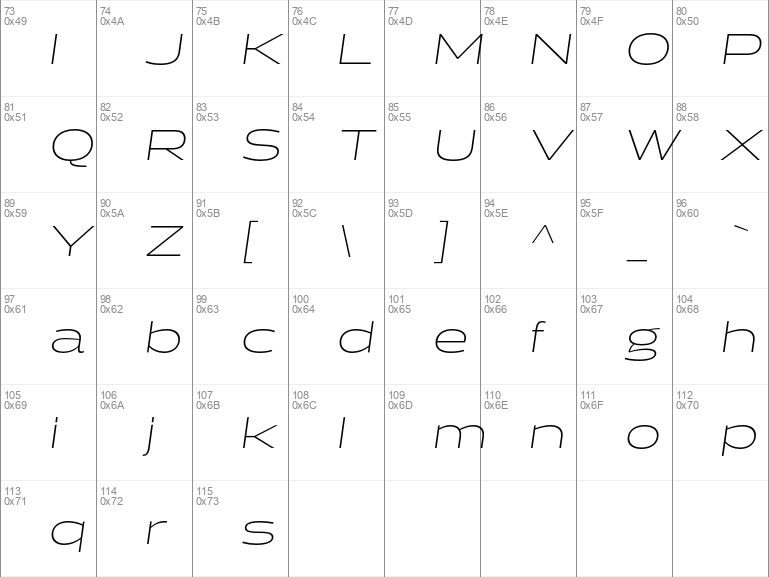 Download free Halogen Regular font | Halogen-ThinOblique.otf