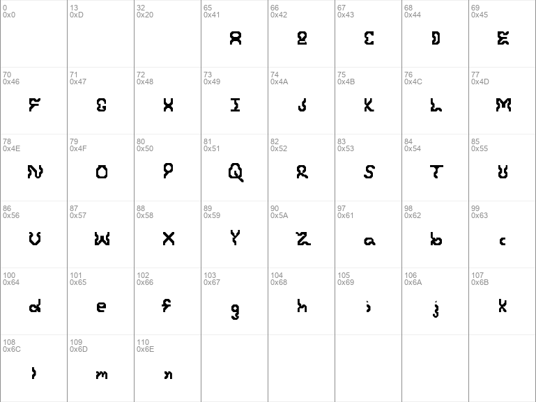 Download free First Font Regular font | first_font.ttf