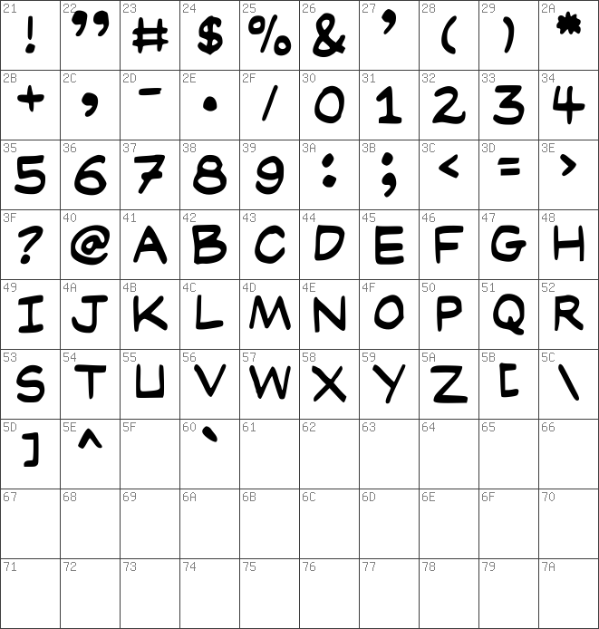 Download free TOONIE TIME Regular font | TOONIE_TIME.ttf