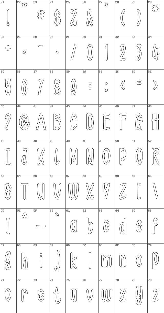 Download Free Rabit House Outline Regular Font Rabithouseoutline Lmxzotf