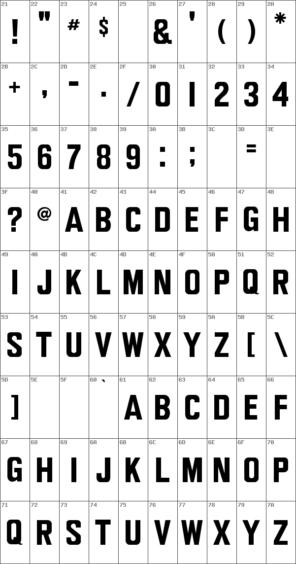 Download free Wagner Modern Regular font | Wagner_Modern.ttf