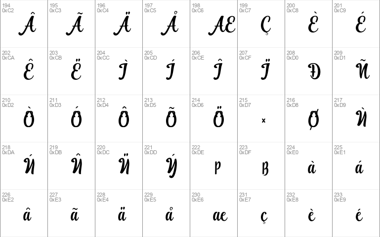 herchey script font free download