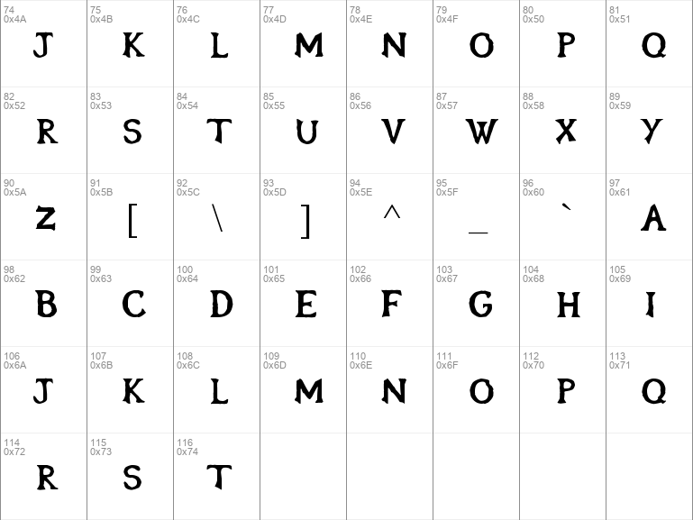 Download free oblivion Regular font | oblivion-font.ttf