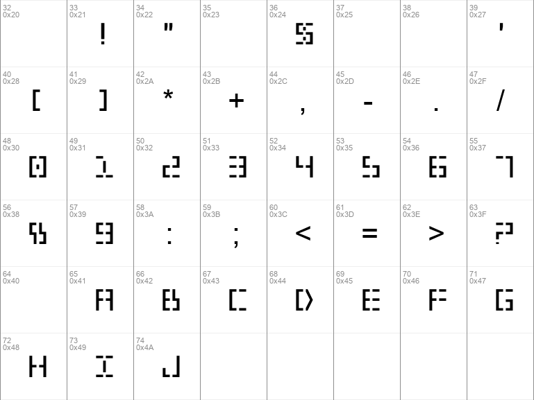 Download free Arial Regular font | y2k.ttf