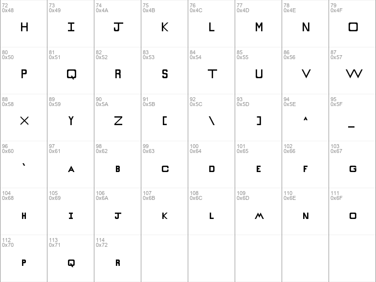 Download free Rounded Blocks Regular font | rounded_blocks.ttf