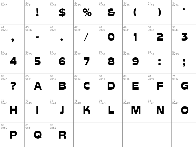 Download free Glockenspiel Regular font | glock.ttf