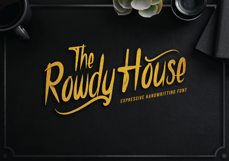 Download free Rowdy House Regular font | RowdyHouse-Personal-Use.ttf