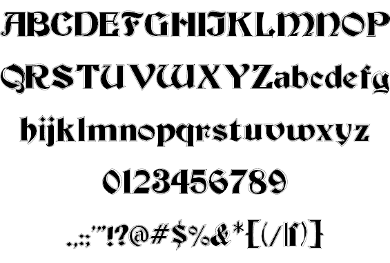 Download free Becker Inline Regular font | Becker Inline.ttf