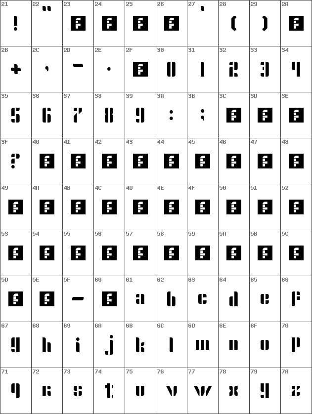 Download free geomet Regular font | geomet.ttf