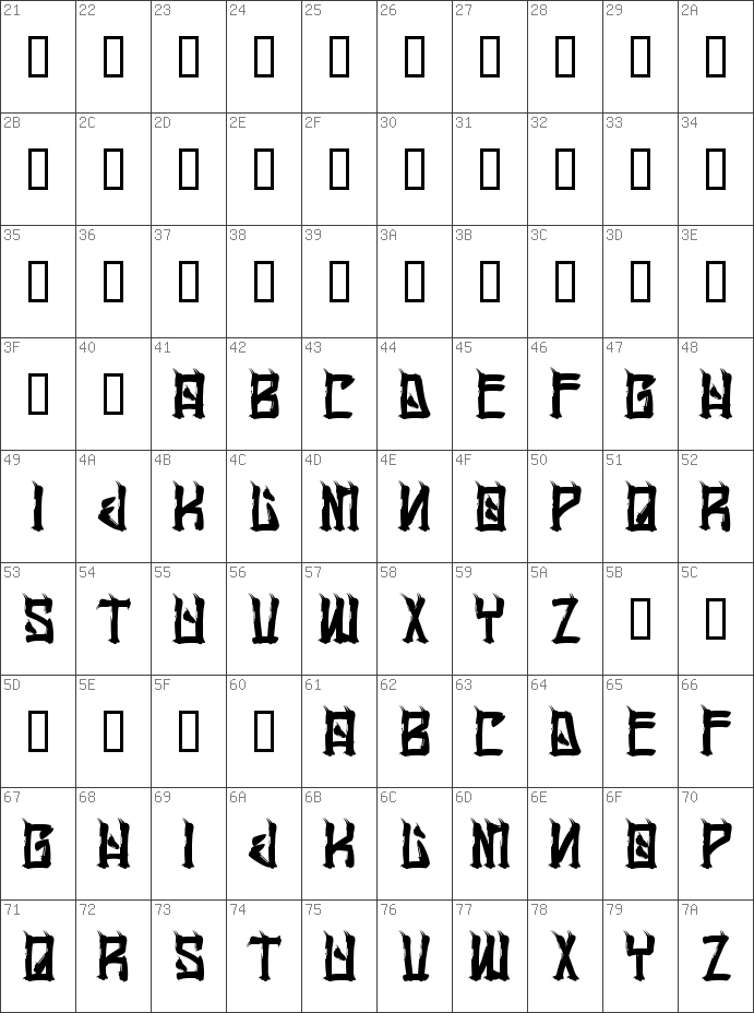 Download free H74 Chingon Regular font | HChingon-Regular.ttf