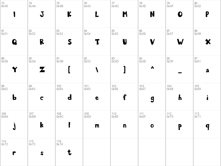 Download free Shaped Corner-Basic Regular font | Shaped Corner-Basic.ttf