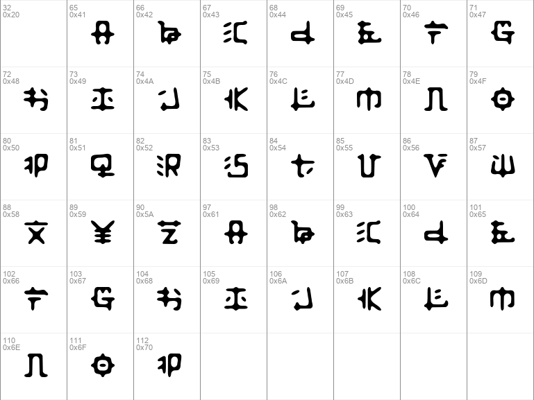 Download free Zaibatsu Regular font | zaibtsu_.ttf