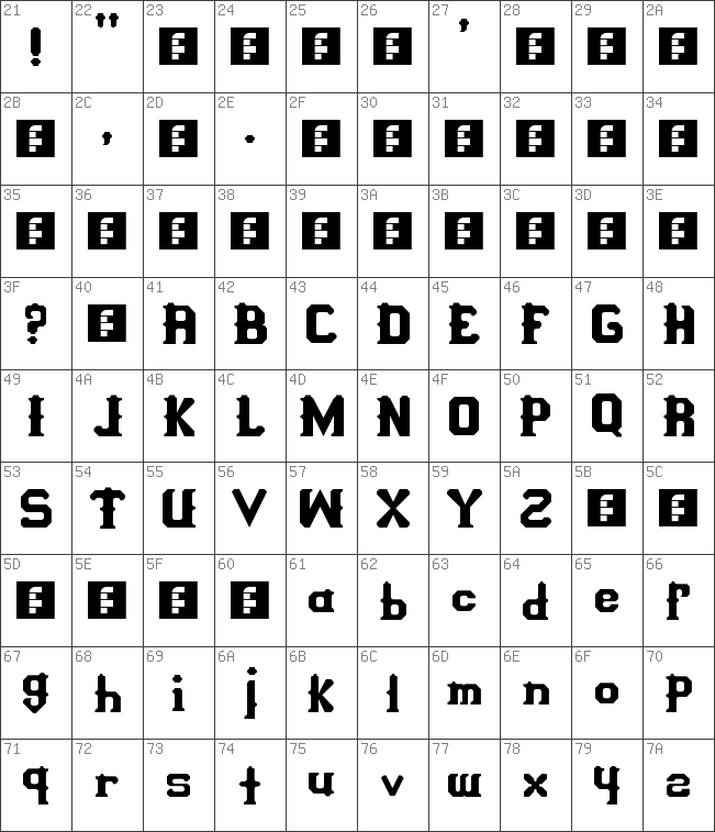 Download free demigodz Regular font | demigodz.ttf