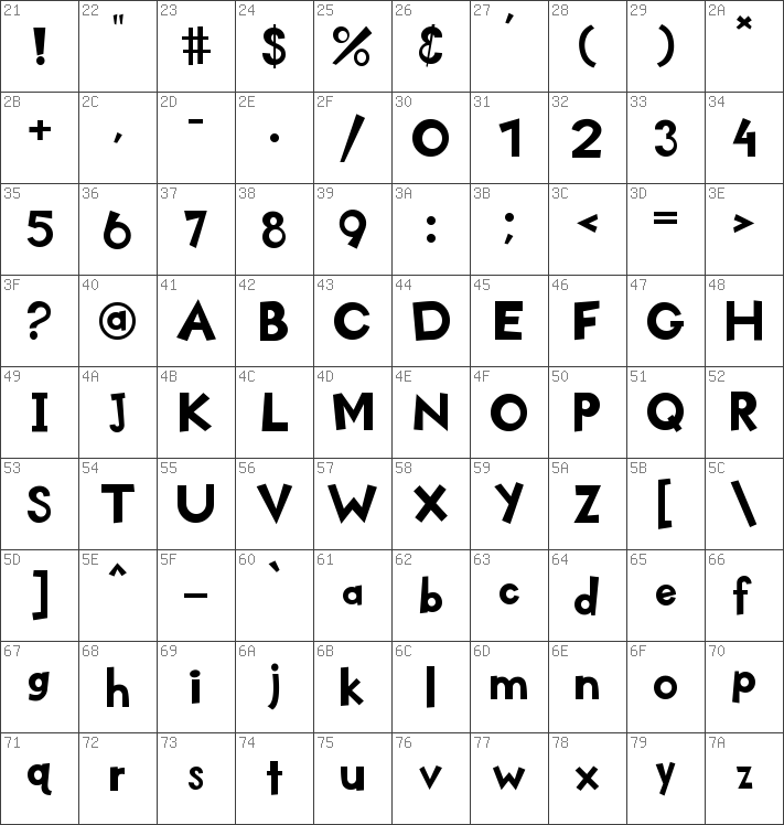 Download free KidZone Regular font | KidZone.ttf