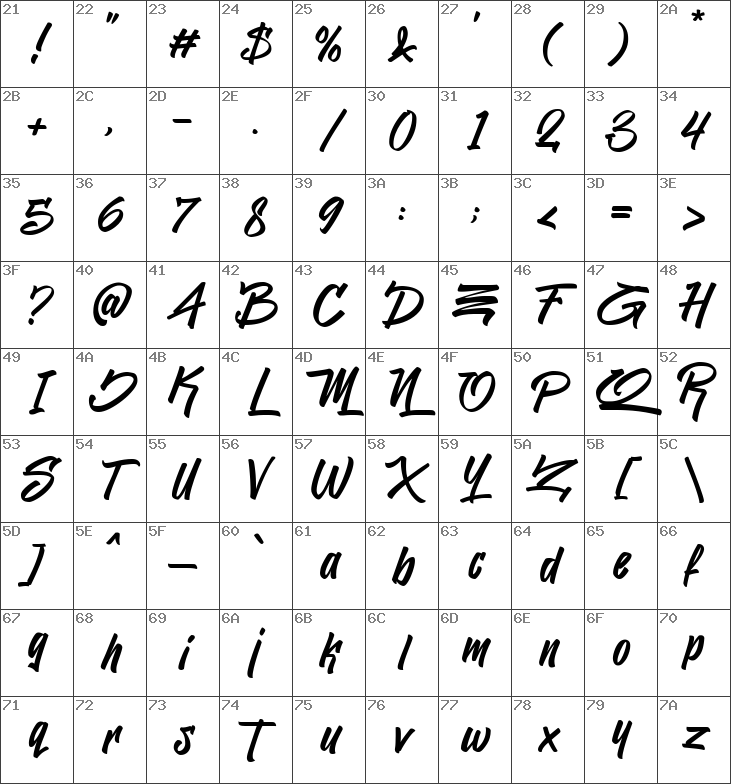 Download free Jacksilver Regular font | Jacksilver.ttf